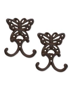 BUTTEFLY WALL HOOK SET/2