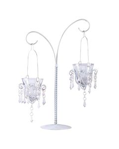 MINI-CHANDELIER VOTIVE STAND